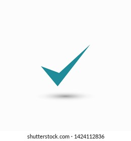 Check Mark Isolated Icon. Checklist button icon. Check mark, tick vector icon. Checkmark Icon Vector. Checklist check mark vector EPS 10