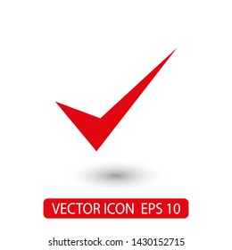 Check Mark Isolated Icon. Checklist button icon. Check mark, tick vector icon. Checkmark Icon Vector. Checklist check mark vector EPS 10