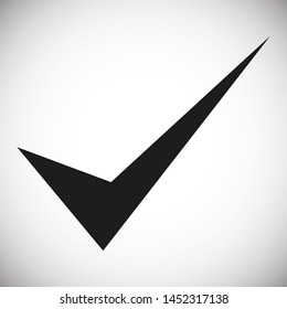 Check Mark Isolated Icon. Checklist button icon. Check mark, tick vector icon. Checkmark Icon Vector. Checklist check mark vector EPS 10