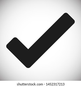 Check Mark Isolated Icon. Checklist button icon. Check mark, tick vector icon. Checkmark Icon Vector. Checklist check mark vector EPS 10