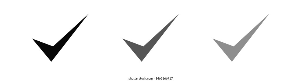 Check Mark Isolated Icon. Checklist button icon. Check mark, tick vector icon. Checkmark Icon Vector. Checklist check mark vector EPS 10
