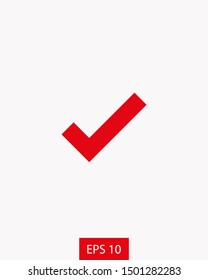 Check Mark Isolated Icon. Checklist button icon. Check mark, tick vector icon. Checkmark Icon Vector. Checklist check mark vector EPS 10