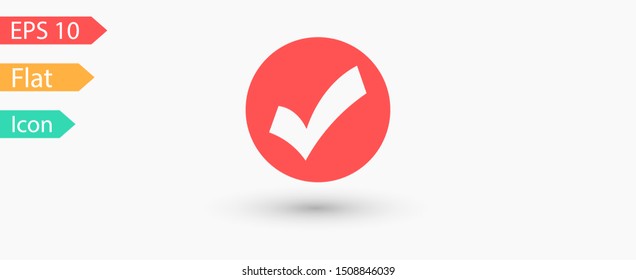 Check Mark Isolated Icon. Checklist button icon. Check mark, tick vector icon. Checkmark Icon Vector. Checklist check mark vector EPS 10