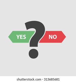 check mark label, vector illustration