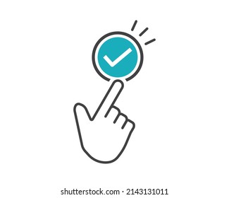 check mark. check, list icon. Completed task. editable vector.
