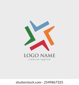 Check Mark logo design fully editable vector template
