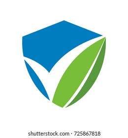 Check Mark logo design template vector