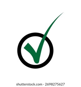 check mark   logo icon illustration flat