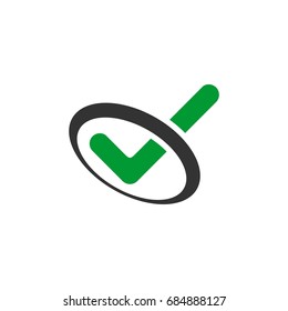 Check Mark Logo Template Illustration Design. Vector EPS 10.