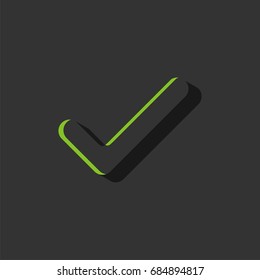 Check Mark Logo Template Illustration Design. Vector EPS 10.