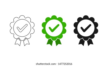 Check mark logo vector or icon vector illustration