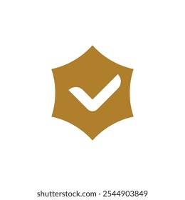 Check Mark Logo Vector Icon Template Illustration