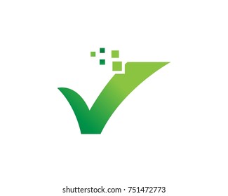 Check Mark logos Template vectors