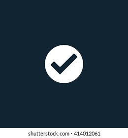 Check mark sign icon