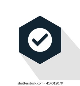 Check mark sign icon