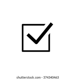 Check mark sign icon. Tick Okay Accept Valid icon button. Check confirm icon. Tick in circle sign. Ok Good Tick check list icon.