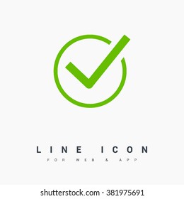 Check Mark Sign Icon. Tick Okay Accept Valid Icon Button. Check Confirm Icon. Tick In Circle Sign. Ok Good Tick Check List Icon.