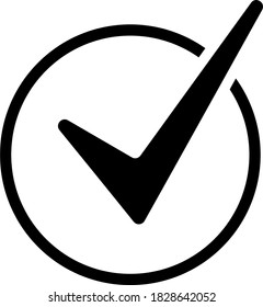 A check mark is a sign or symbol that indicates that something has been approved, accepted, corrected or other similar statements.