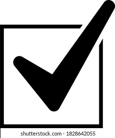 A check mark is a sign or symbol that indicates that something has been approved, accepted, corrected or other similar statements.