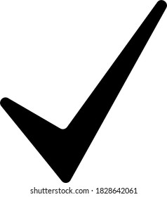 A check mark is a sign or symbol that indicates that something has been approved, accepted, corrected or other similar statements.