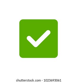 Check Mark Sign, Tick Icon, Sock Vector, eps10.