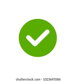 Check Mark Sign, Tick Icon, Sock Vector, eps10.