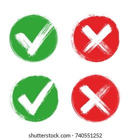 Check mark - stock vector.