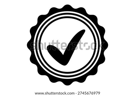 check mark symbol, embodying approval and validation 