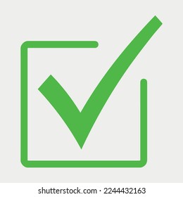 Check Mark Symbol Icon Vector illustration