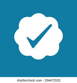 Check mark symbol, vector