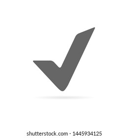 Check mark symbol, vector design