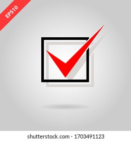 check mark symbol vector illustrator approve symbol confirm agree sign