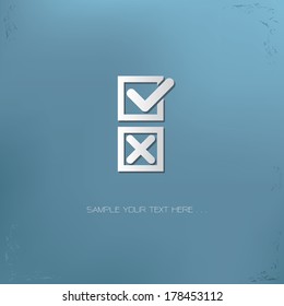 Check mark symbol,vector 