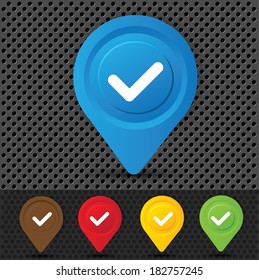 Check mark symbol,vector