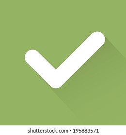 Check mark symbol.vector