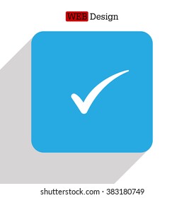 Check mark symbol,vector