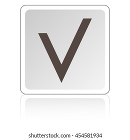 Check mark symbol,vector