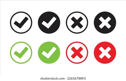 Symbol-Zeichen für Markierung oder Symbole markieren, Vektorgrafik