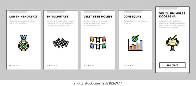 check mark tick ok onboarding mobile vector yes checkmark, right correct, checklist choice, button vote, choose confirm approved check mark tick ok illustrations