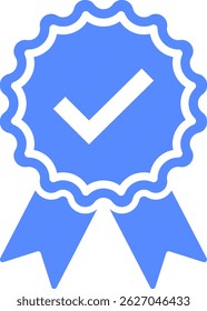 Check mark tick verification icon vector.
