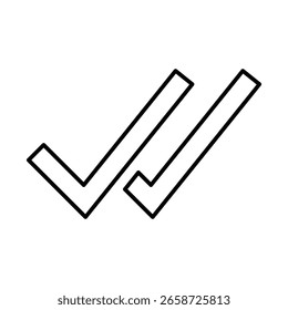 Marca de verificación, marca de verificación e icono de marca X. Marca de verificación e ícono de marca x para App y Sitios web. Icono de verificación verde y rojo para los íconos del App UIUX. Establecer marca de verificación y cruz. Ilustración vectorial