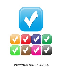 check mark, tick, yes, vote icon