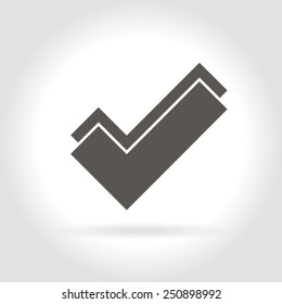 check mark, tick, yes, vote icon
