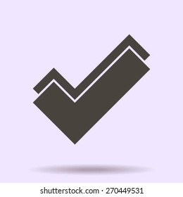 check mark, tick, yes, vote icon