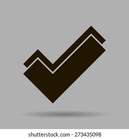 check mark, tick, yes, vote icon