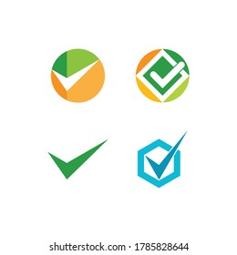 Comprobar la marca de la plantilla de logotipo de letras V