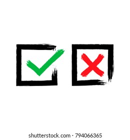 Check mark vector