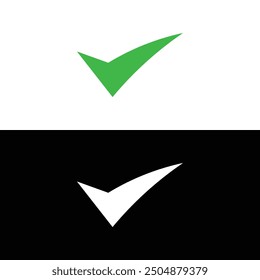 Check mark vector design template