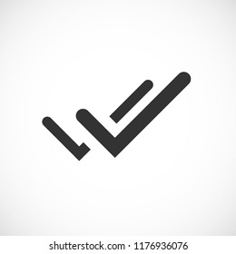 check mark vector icon 10 eps