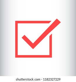 check mark vector icon 10 eps
